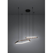 390507  Светодиодный подвес с регулировкой цветовой температуры ESTRELLA, 1X30W(LED) ,2200-6500K, 5200lm, алюминий, сталь, бронзовый, черный, белый