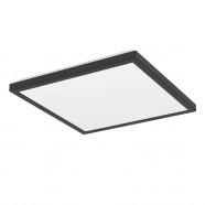 901442  Светодиод потолочн свет-к с регул тем-ры света ROVITO, 13,4W(LED), 290x290, IP44,  2700K, 4000K, 6500K, 1780lm, пластик, черн/пластик, белый