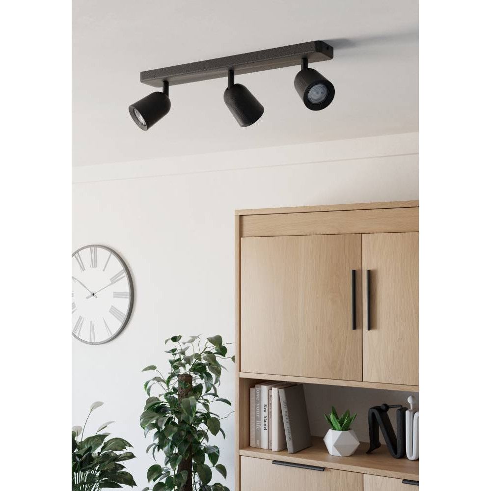 EGLO 901954 Спот CAMALDOLI, 3X10W(GU10), сталь, черный
