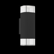 902408  Уличный настенный светильник CASTELNUOVO, 1x5W(GU10), IP65, алюминий, черный