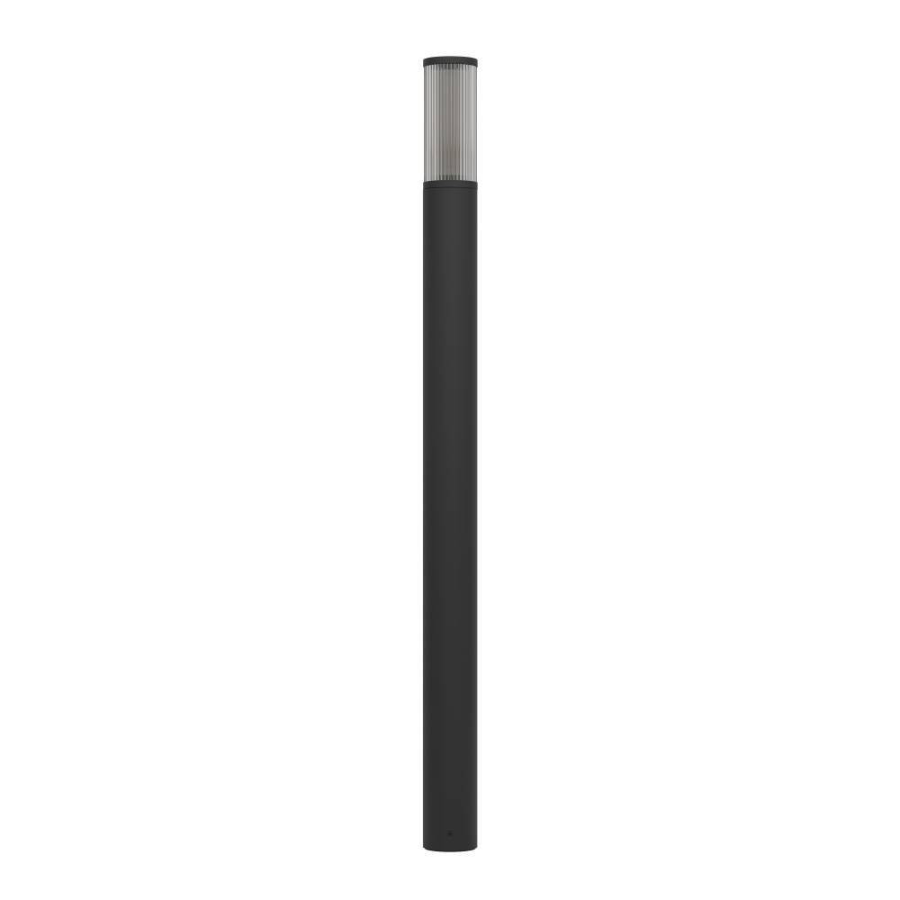 EGLO 901035  Уличный напольный светильник SALLE, 1X15W (E27), IP54, H1100, алюминий, пластик, чёрный/пластик, полупрозрачный