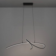 902346  Светодиодный подвес с регулировкой цветовой температуры CARDONCITO, 20W(LED) , 2700K, 4000K, 6500K, 2400lm, сталь, черный, белый