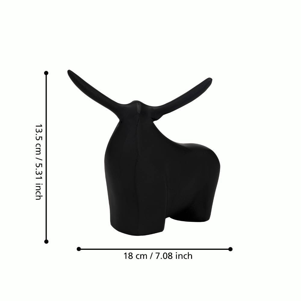 EGLO 427503 Фигурка Бык JAGNA, 180X85X135, алюминий, черный