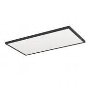 901445  Светодиод потолочн свет-к с регул тем-ры света ROVITO, 17,2W(LED), 570x300, IP44,  2700K, 4000K, 6500K,  2580lm, пластик, черн/пластик, белый