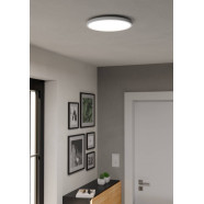 901446  Светодиод потолочн свет-к с регул тем-ры света ROVITO, 13,9W(LED), Ø300, IP44, 2700K, 4000K, 6500K, 1750lm, пластик, белый/пластик, белый