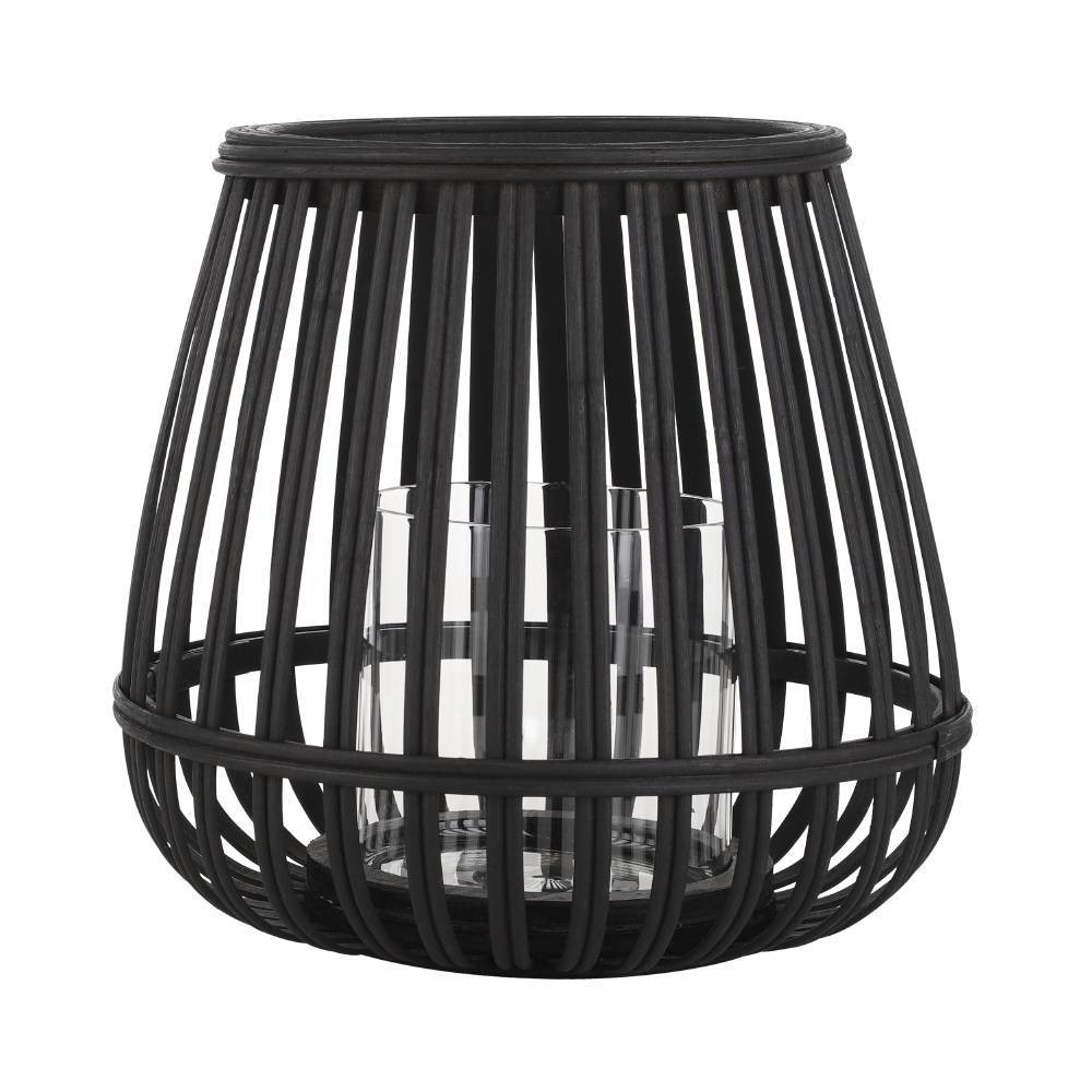 EGLO 422085 Подсвечник BUNAWAN, B200, Ø220, дерево, стекло, черный