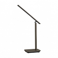 EGLO 900958  Настольная лампа INIESTA, 3,6W(LED), 360lm, L330, B35, H350, пластик, черный/пластик, капучино, белый