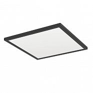 EGLO 901443  Светодиод потолочн свет-к с регул тем-ры света ROVITO, 17,6W(LED), 390x390, IP44,  2700K, 4000K, 6500K, 2400lm, пластик, черн/пластик, белый