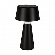 EGLO 75796  Аккум. настольн. лампа диммер сенсор  HUESA, 3W(LED), H290, Ø130,  IP44, пластик, черный