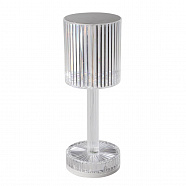 EGLO 75817  Аккум. настольная лампа LUCIGNANO, H235, 0,6W(LED), IP20, пластик, прозрачный