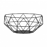 EGLO 427181  Чаша декоративная UEDA, H130, Ø300, сталь, черный