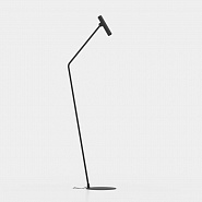 900909  Торшер ALMUDAINA, 1X5W(LED), 480lm, H1570, сталь, черный