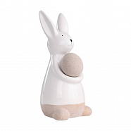 EGLO 427891  Фигурка Заяц MADIORANO L87, B70, H170 фарфор, белый, бежевый