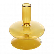 EGLO 422268  Подсвечник MOLUME, H120, Ø100, стекло, желтый