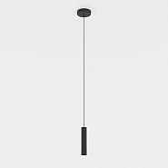 900926  Подвес ALMUDAINA, 1X5W(LED), 480lm, H1100, Ø40, сталь, черный
