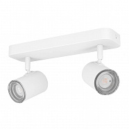 EGLO 300575  Спот CONSUMA 1, 2X5W(GU10), IP44,сталь, белый 