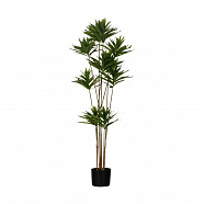 EGLO 428023  Искусственное растение в горшке YUBETSU, H1250, Ø500, пластик, зеленый, черный