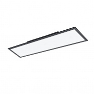 EGLO 900821  Потолочный светильник  SALOBRENA 1, 33W (LED), 4000K, 4700lm, L1200, B300, H50, алюминий, сталь, черный / пластик, белый