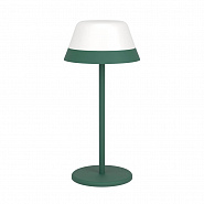 900981  Аккум. настольн. лампа диммер сенсор  MEGGIANO, 1,5W(LED), 0,8W(LED), IP54, пластик, зеленый