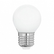 EGLO 12567  Лампа светодиод G45 1x4W(E27), 470lm, 4000K, опалов
