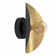 EGLO 390394  Бра SACEDA, 1x40W(E27), сталь, черный, золотой