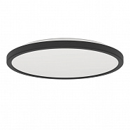 EGLO 901438  Светодиод потолочн свет-к с регул тем-ры света ROVITO, 13,9W(LED), Ø300, IP44, 2700K, 4000K, 6500K, 1750lm, пластик, черный/пластик, белый