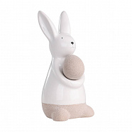 EGLO 427889  Фигурка Заяц MADIORANO L70, B62, H136 фарфор, белый, бежевый