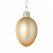 EGLO 427885  Фигурка Яйцо FINTRY, Ø40, H60, стекло, желтый