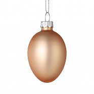 EGLO 427884  Фигурка Яйцо FINTRY, Ø40, H60, стекло, персиковый